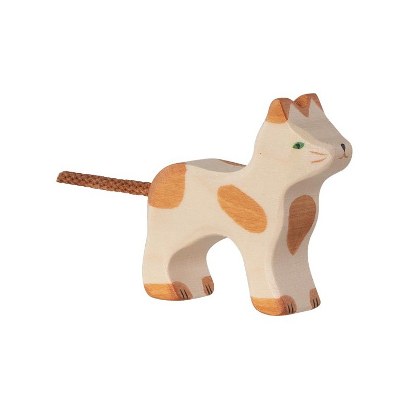 Holztiger - Kat, staand, klein