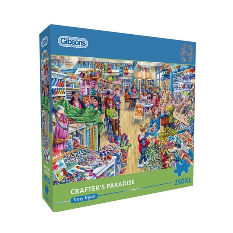 Crafters Paradise, 250 XXL stukjes Gibsons