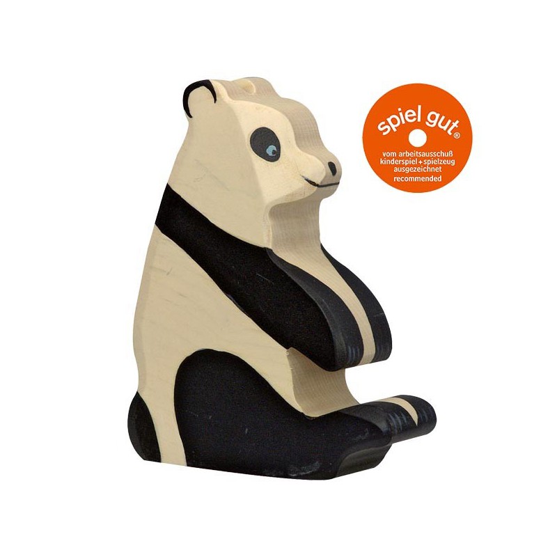 Holztiger - Pandabeer, zittend