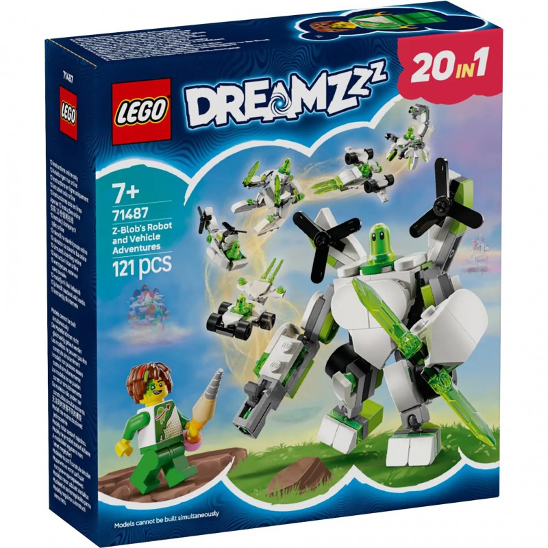 Lego Dreamzzz - 71487 Z-Blobs robot- en voertuigavonturen