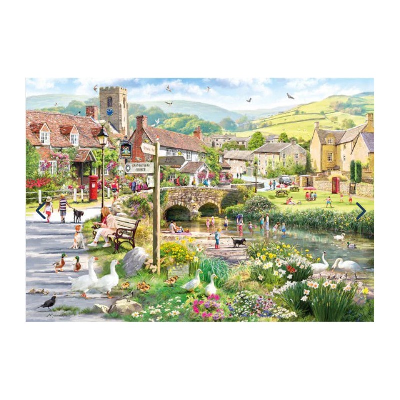 Puddle Ducks & Paddling, 500 stukjes, Gibsons puzzel