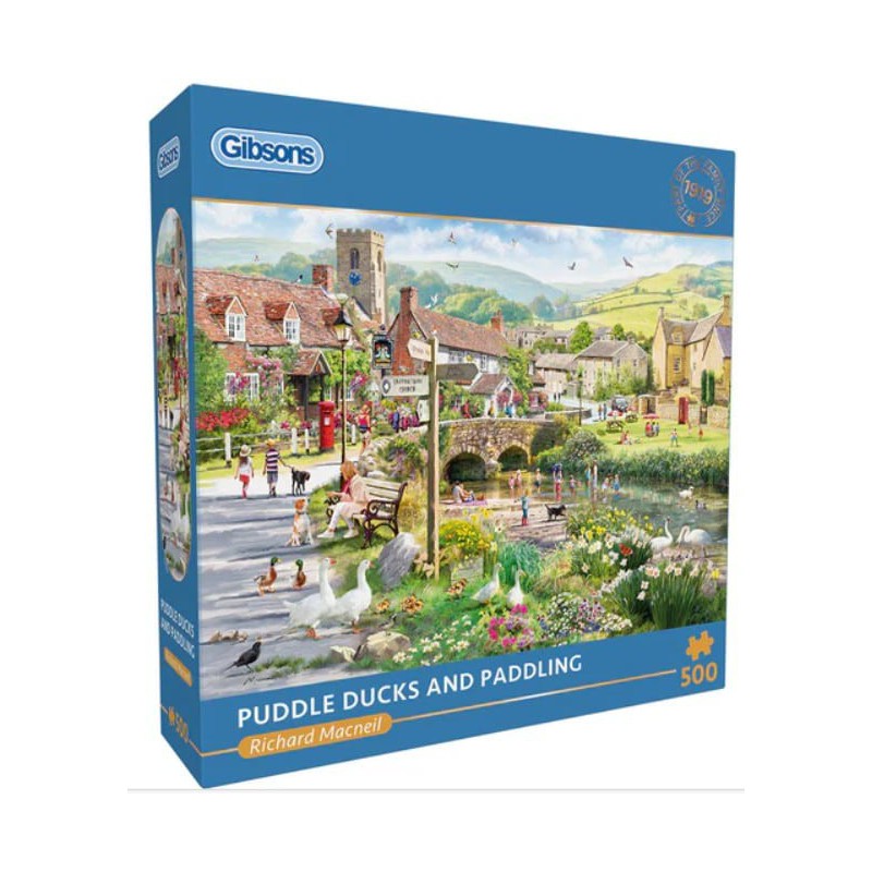 Puddle Ducks & Paddling, 500 stukjes, Gibsons
