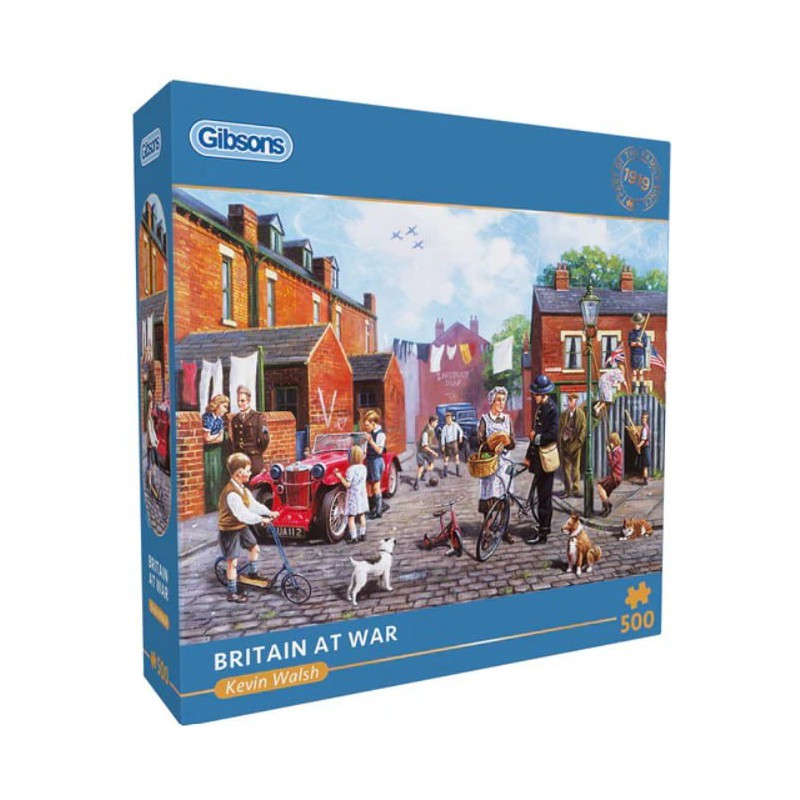 Britain at war, 500 stukjes, Gibsons