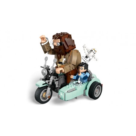 LEGO HARRY POTTER - 76443 Hagrid en Harry's rit op de motor