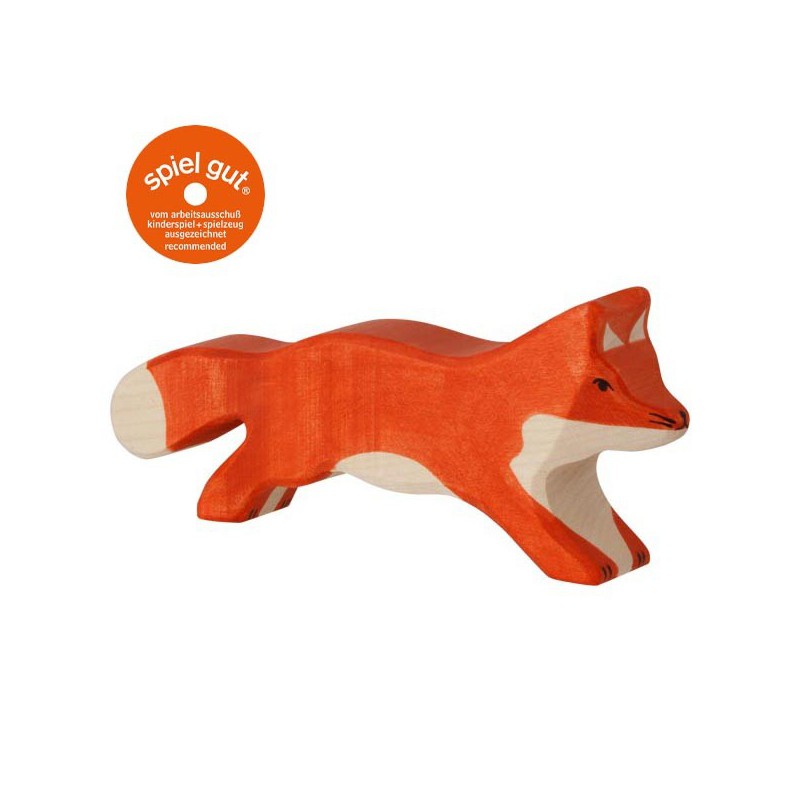 Holztiger - Vos, rennend