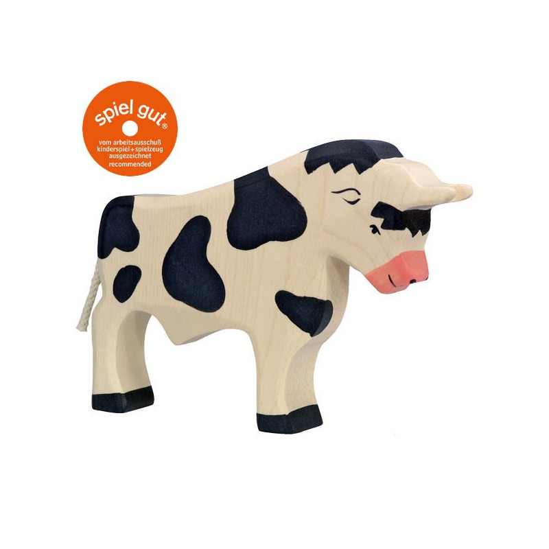 Holztiger - Stier, zwart