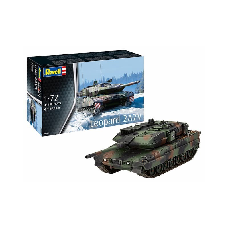 Leopard 2A7V 1:72, Revell