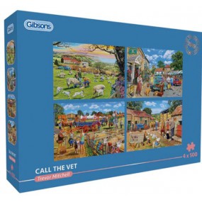 Call the vet, 4 x 500 stukjes Gibsons