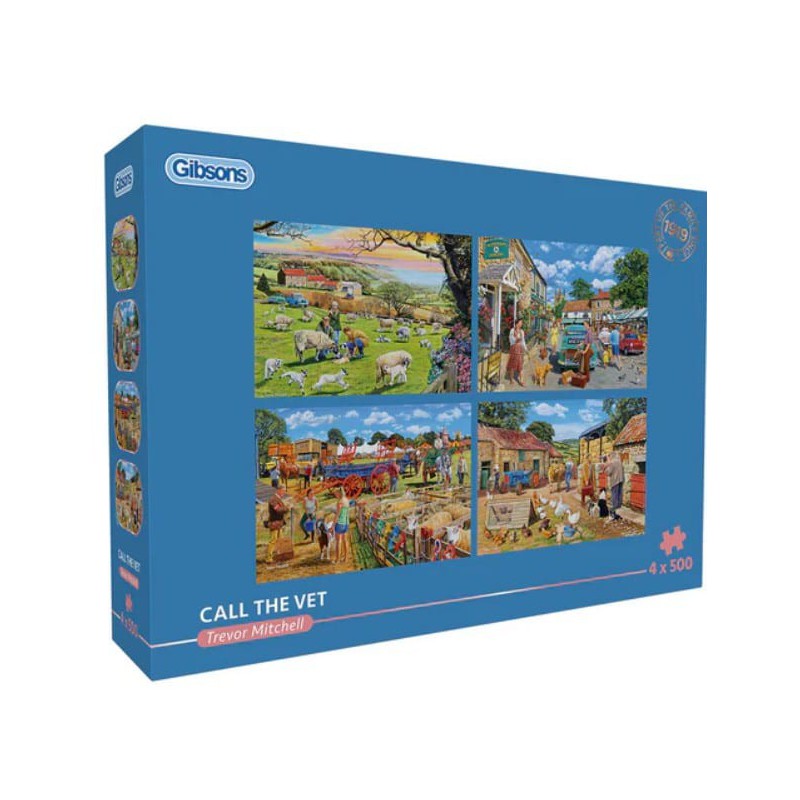 Call the vet, 4 x 500 stukjes Gibsons