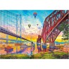 Three Bridges Crossing, (1000) Gibsons puzzel Three Bridges Crossing, (1000) Gibsons puzzel