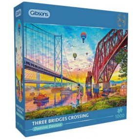 Three Bridges Crossing, 1000 stukjes, Gibsons