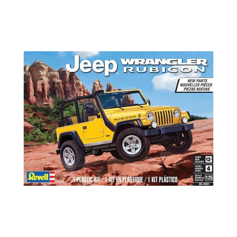 Jeep Wrangler Rubicon 1:25, Revell