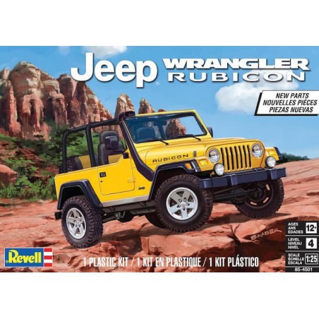 Jeep Wrangler Rubicon 1:25, Revell