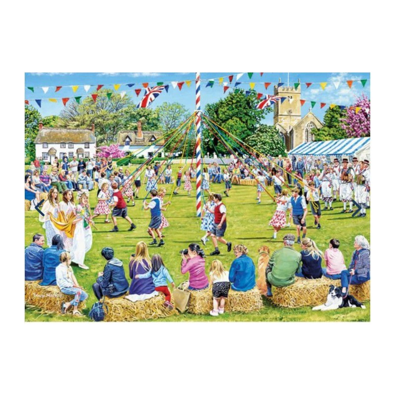 Around the maypole, (1000) Gibsons puzzel