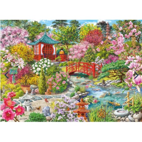 The japanese garden, (1000) Gibsons puzzel