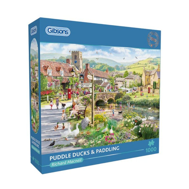 Puddle Ducks & Paddling, 1000 stukjes, Gibsons