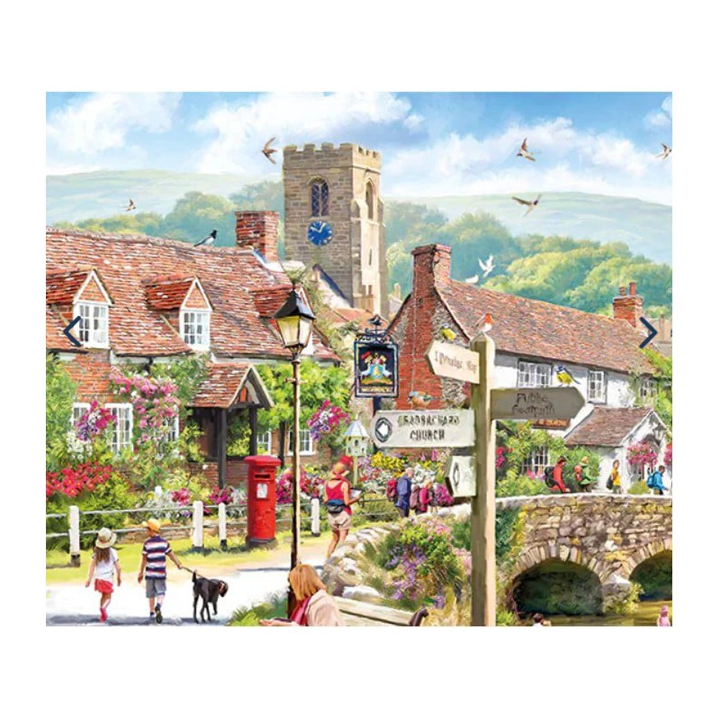 Puddle Ducks & Paddling 1000 stukjes, Gibsons, puzzel