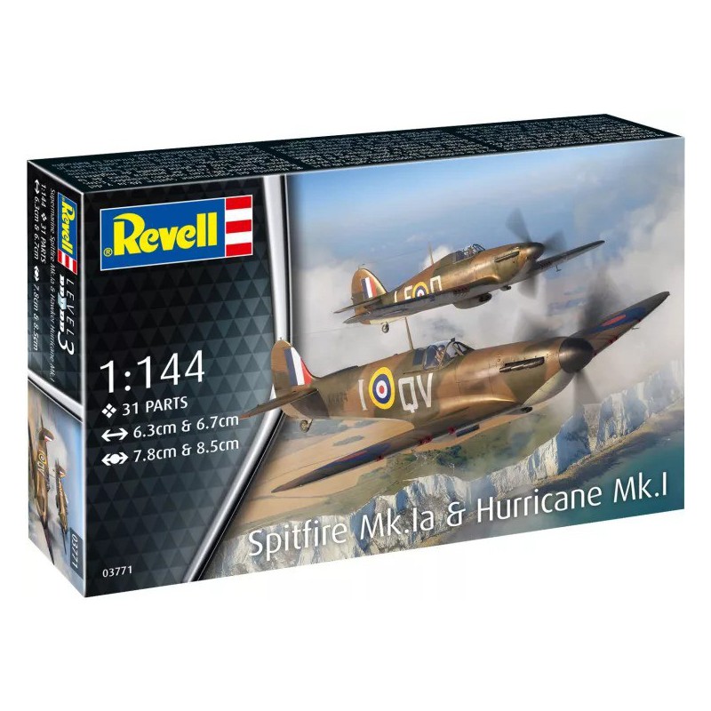 Microwings: Spitfire & Hurricane 1:144, Revell