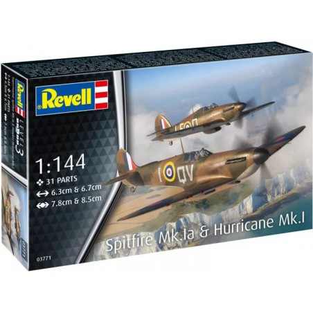 Microwings: Spitfire & Hurricane 1:144, Revell