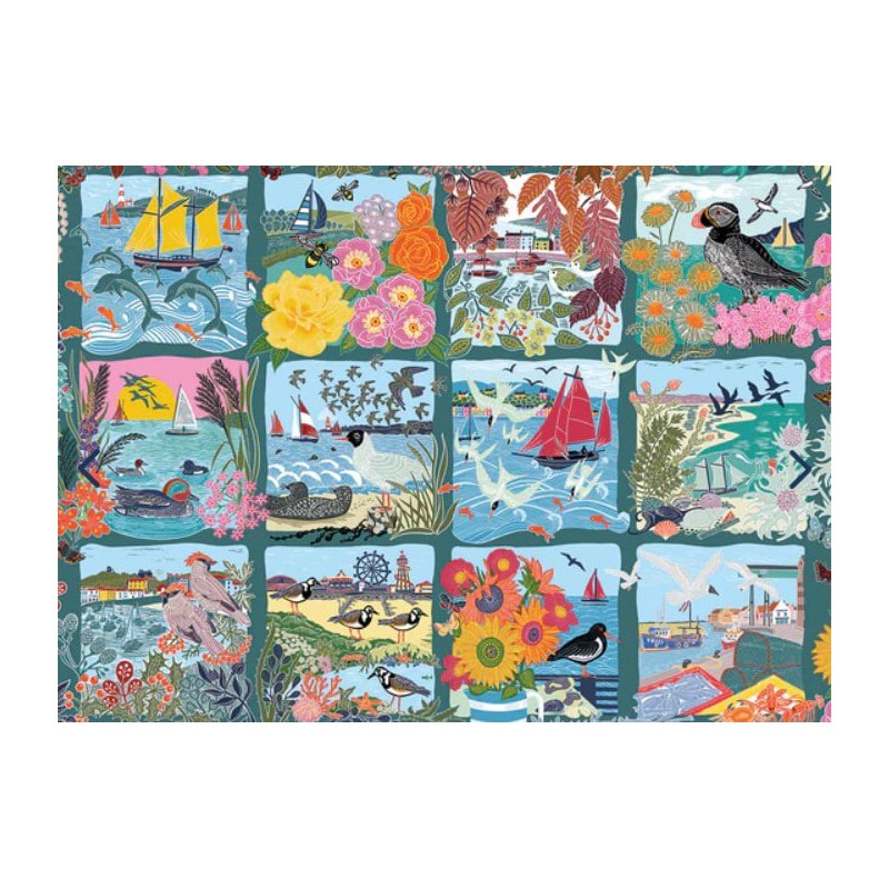 Coastal Calling, 1000 stukjes, Gibsons, puzzel