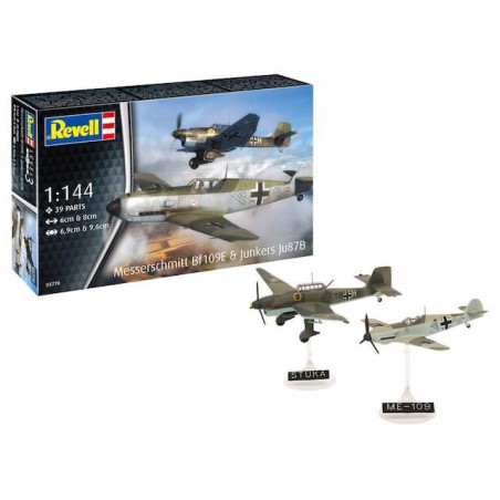 Microwings: Messerschmitt & Junkers 1:144, Revell