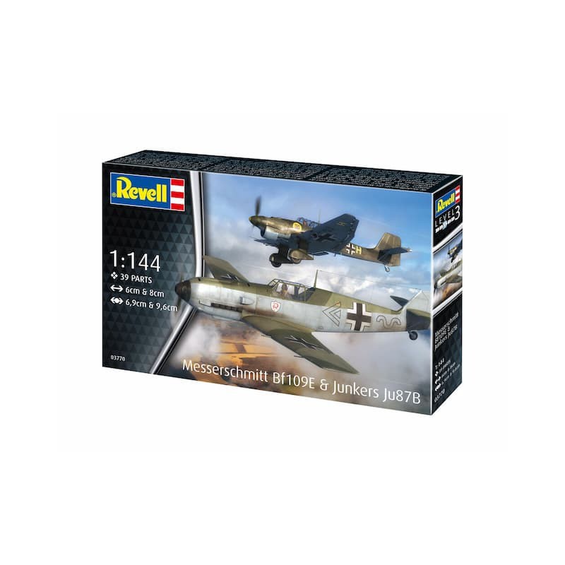 Microwings: Messerschmitt & Junkers 1:144, Revell