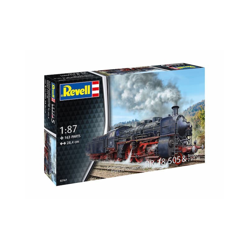 Schnellzuglokomotive Express BR 18 505 & Tender, Revell