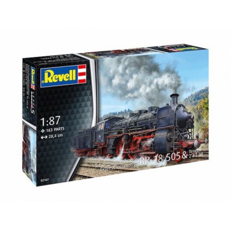 Schnellzuglokomotive Express BR 18 505 & Tender, Revell