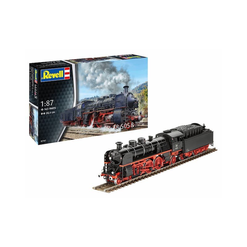 Schnellzuglokomotive Express BR 18 505 & Tender, Revell
