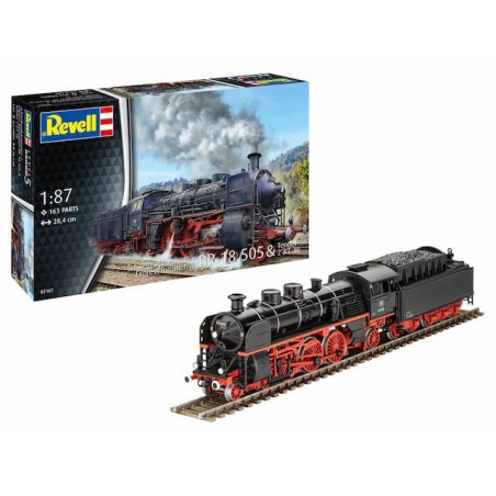 Schnellzuglokomotive Express BR 18 505 & Tender, Revell