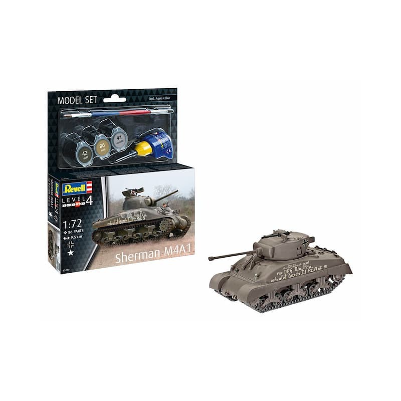 Start Set, Sherman M4A1, Revell