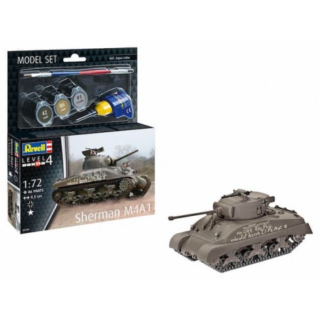 Start Set, Sherman M4A1, Revell