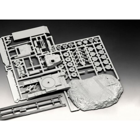Modelset, M24 Chaffee 1:76, Revell