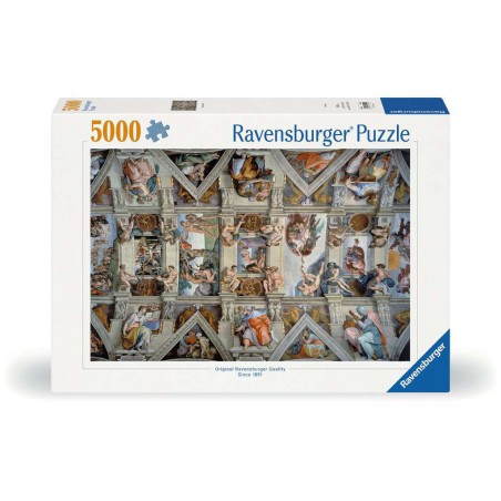 Ravensburger 5000stukjes De Sixtijnse Kapel