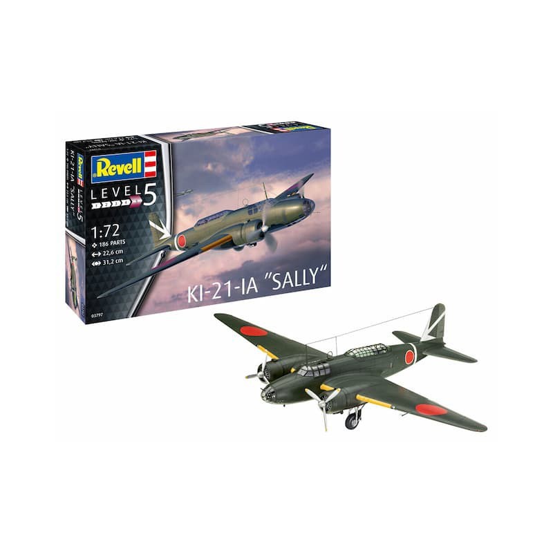 Modelset, KI-21-IA "Sally" 1:72, Revell