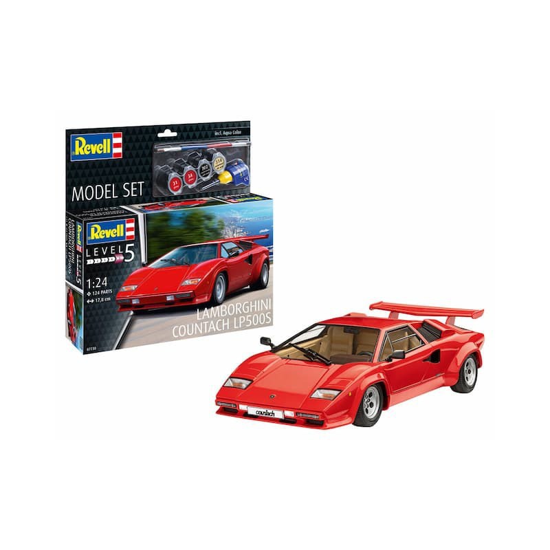 Modelset, Lamborghini Countach LP500S 1:72, Revell