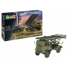 Modelset, W.O.T. 8 BM-13-16 Katyusha/Cargo 1:35, Revell