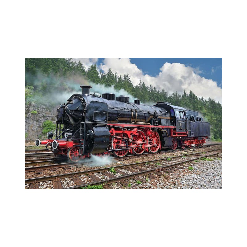 Kopie van Modelset, Schnellzuglokomotive Express S 3/6 BR 18,5 & Tender 1:87, Revell