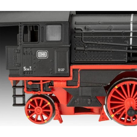 Kopie van Modelset, Schnellzuglokomotive Express S 3/6 BR 18,5 & Tender 1:87, Revell