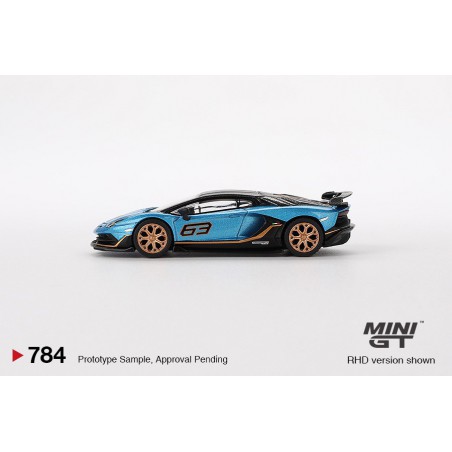 Lamborghini Aventador SVJ 63 '23 1:64, Mini GT (784)