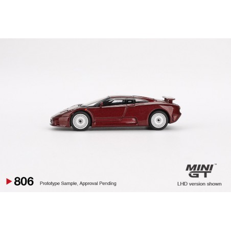 Bugatti EB110 GT '95 (metaal rood) 1:64, Mini GT (806)