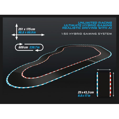 Carrera Hybrid, Speedway to Hell, Racebaan 6 m