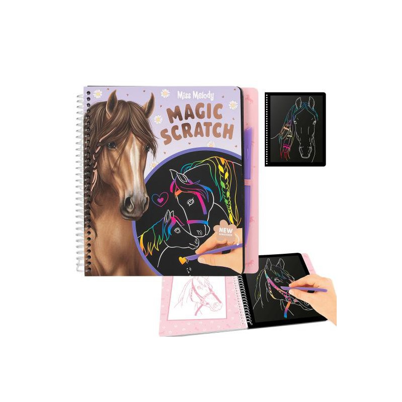 Miss Melody, Magic scratch boek 13267