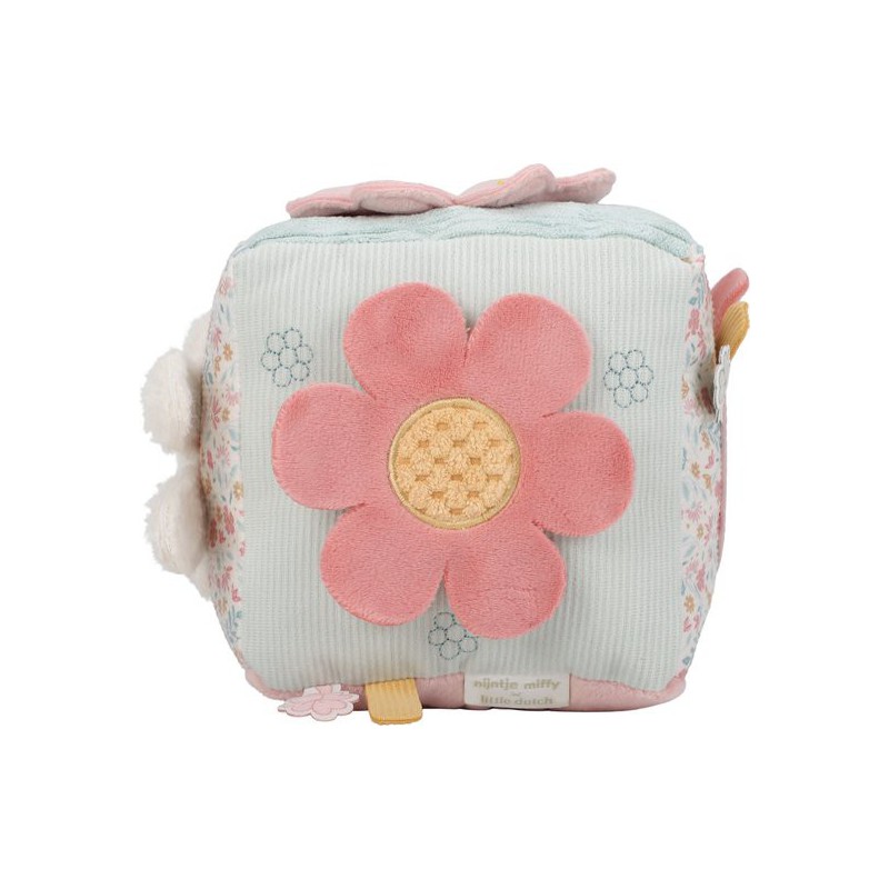 Zachte activiteitenkubus Lucky Blossom, Nijntje - Little Dutch