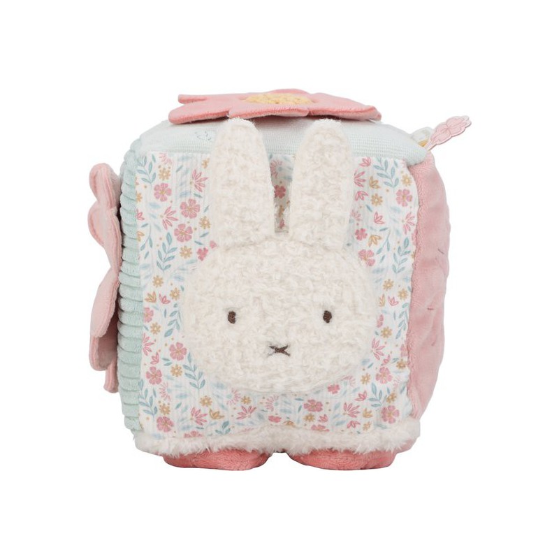 Zachte activiteitenkubus Lucky Blossom, Nijntje - Little Dutch