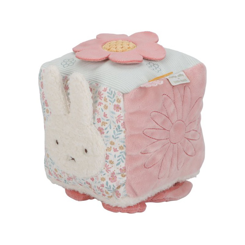 Zachte activiteitenkubus Lucky Blossom, Nijntje - Little Dutch