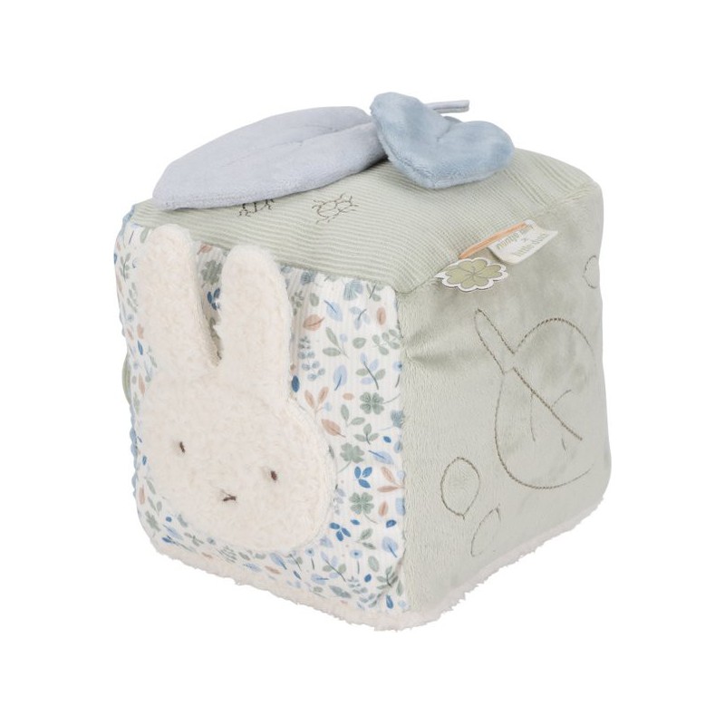 Zachte activiteitenkubus Lucky Leaves, Nijntje - Little Dutch