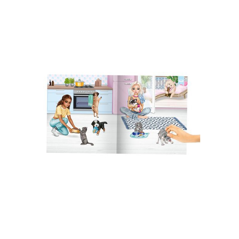 TOPModel, Stickerworld KITTY and DOGGY 13571