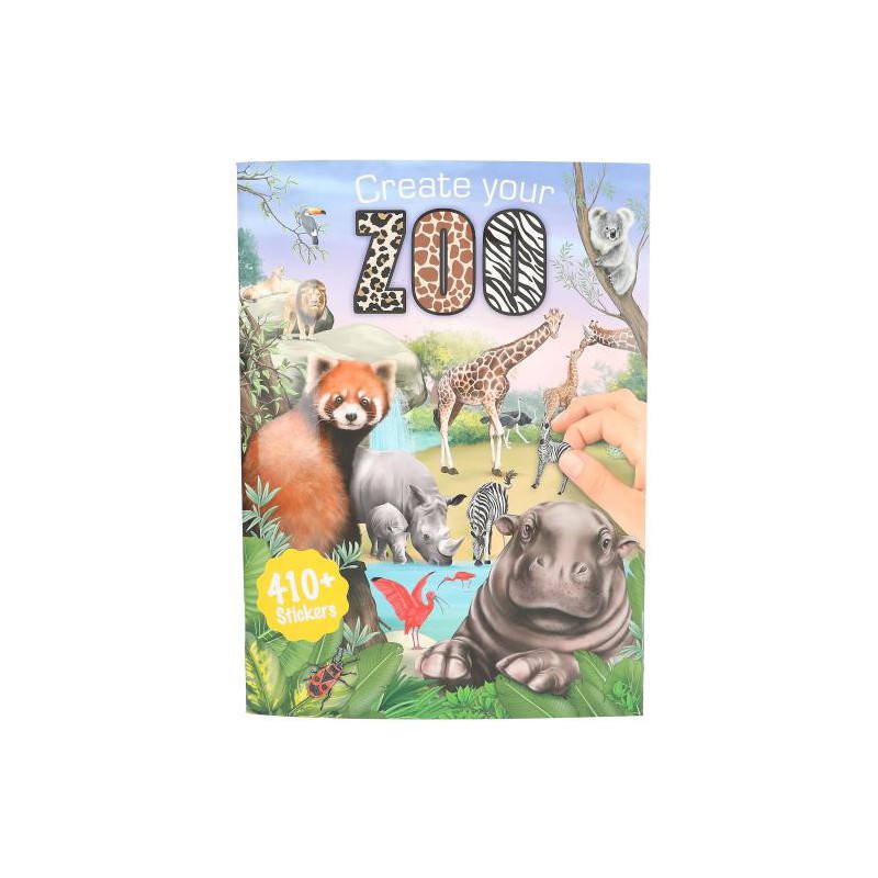 Create your, ZOO stickerboek 13607