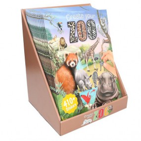 Create your, ZOO stickerboek 13607